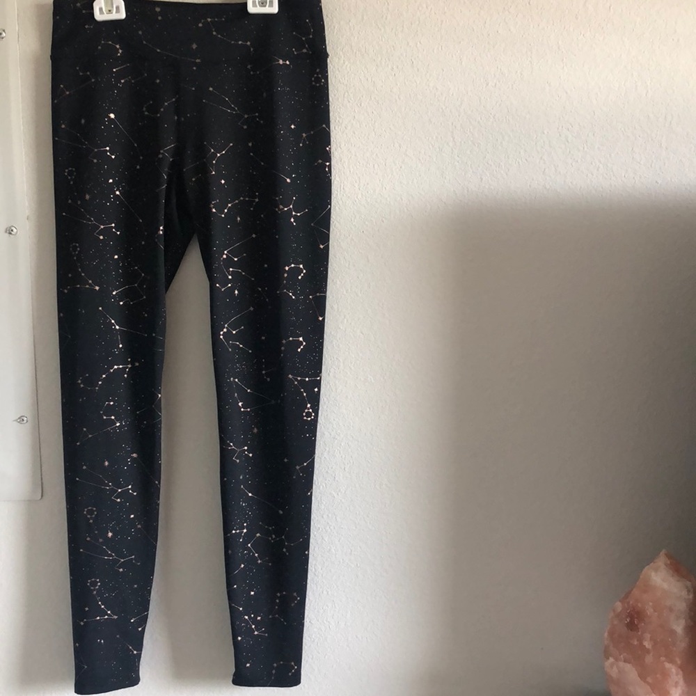Astrological black leggings